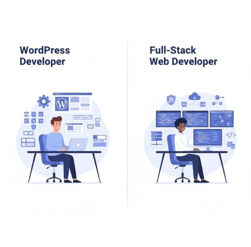 Full-Stack Development vs WordPress: Which is Right for Your Business?